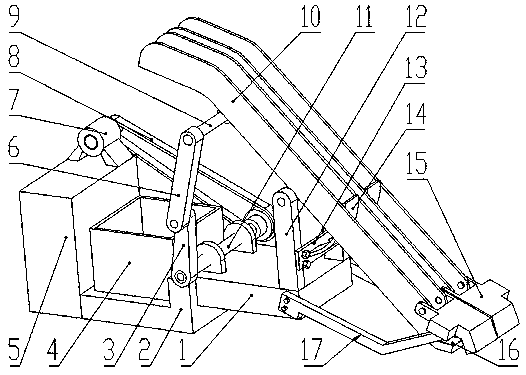 A kind of aquaculture suspended garbage collection device