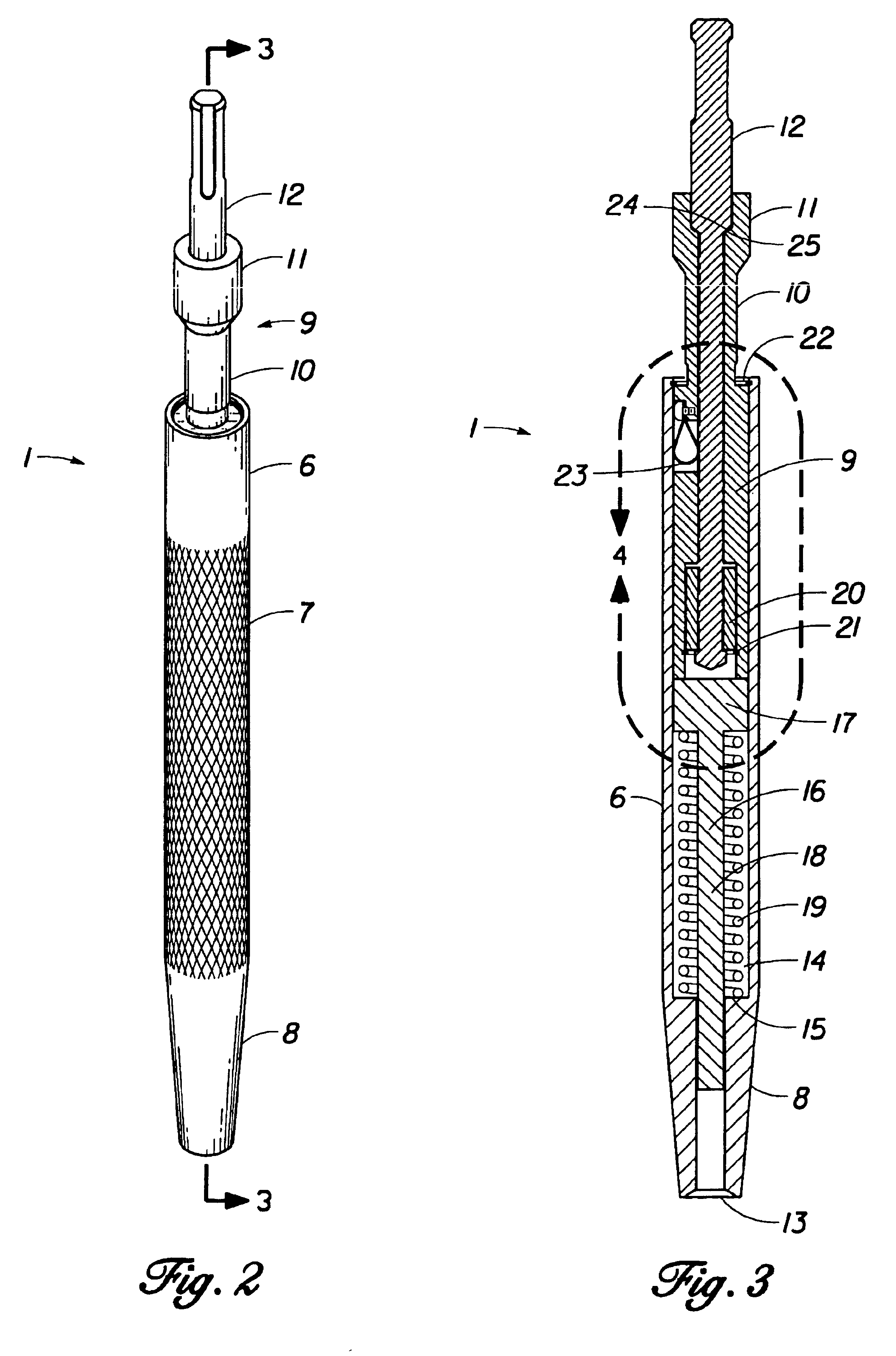 Tool for installing nail-pin anchors and anchor bolts