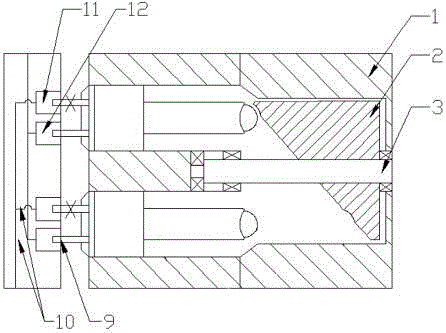 A variable displacement air conditioner compressor