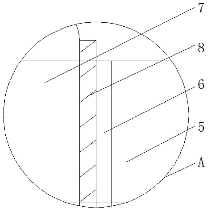 Chamfering device for filter screen frames