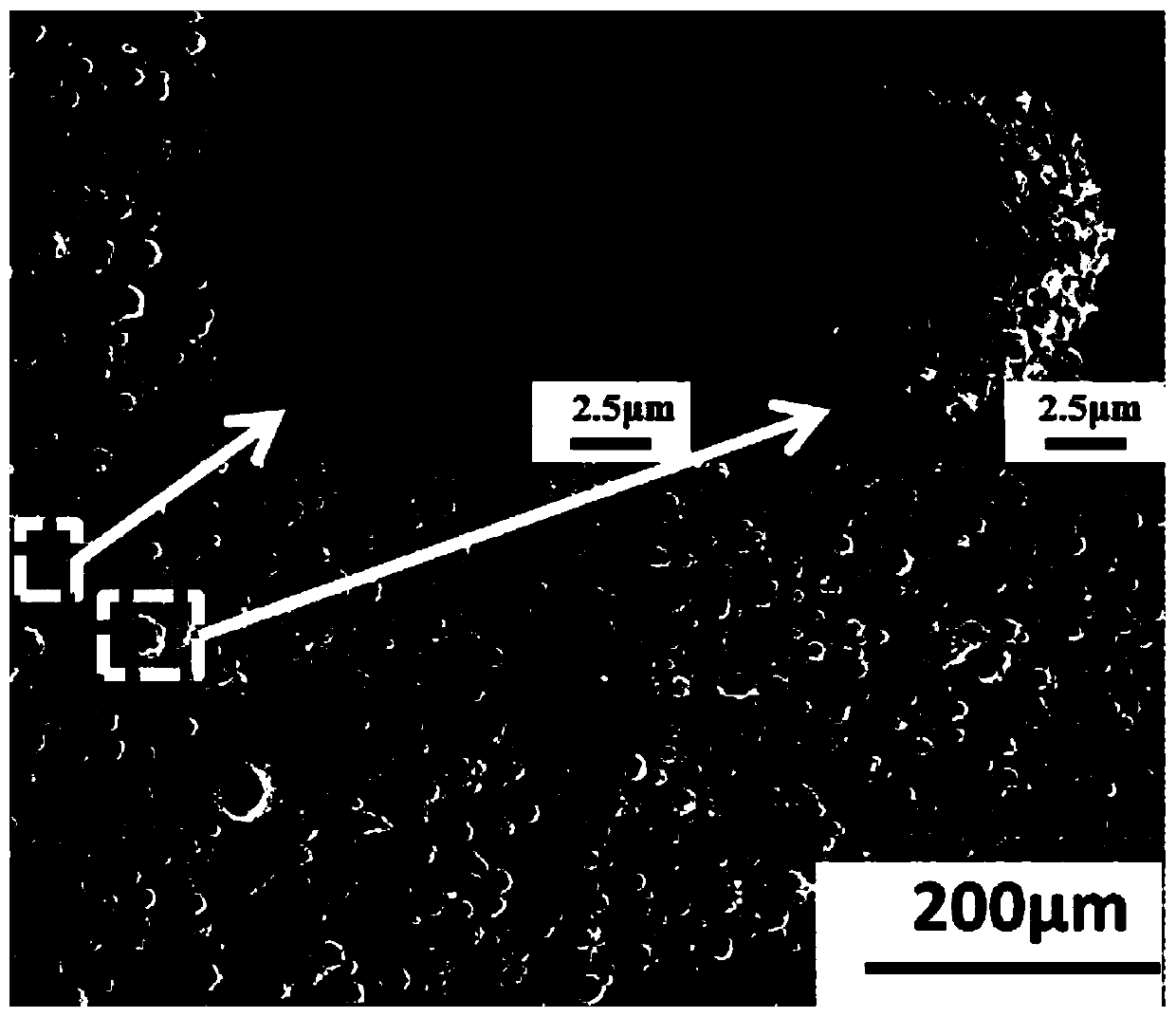 Method for constructing super-hydrophobic corrosion-resistant conversion film on surface of magnesium-lithium alloy and magnesium-lithium alloy with super-hydrophobic corrosion resistance