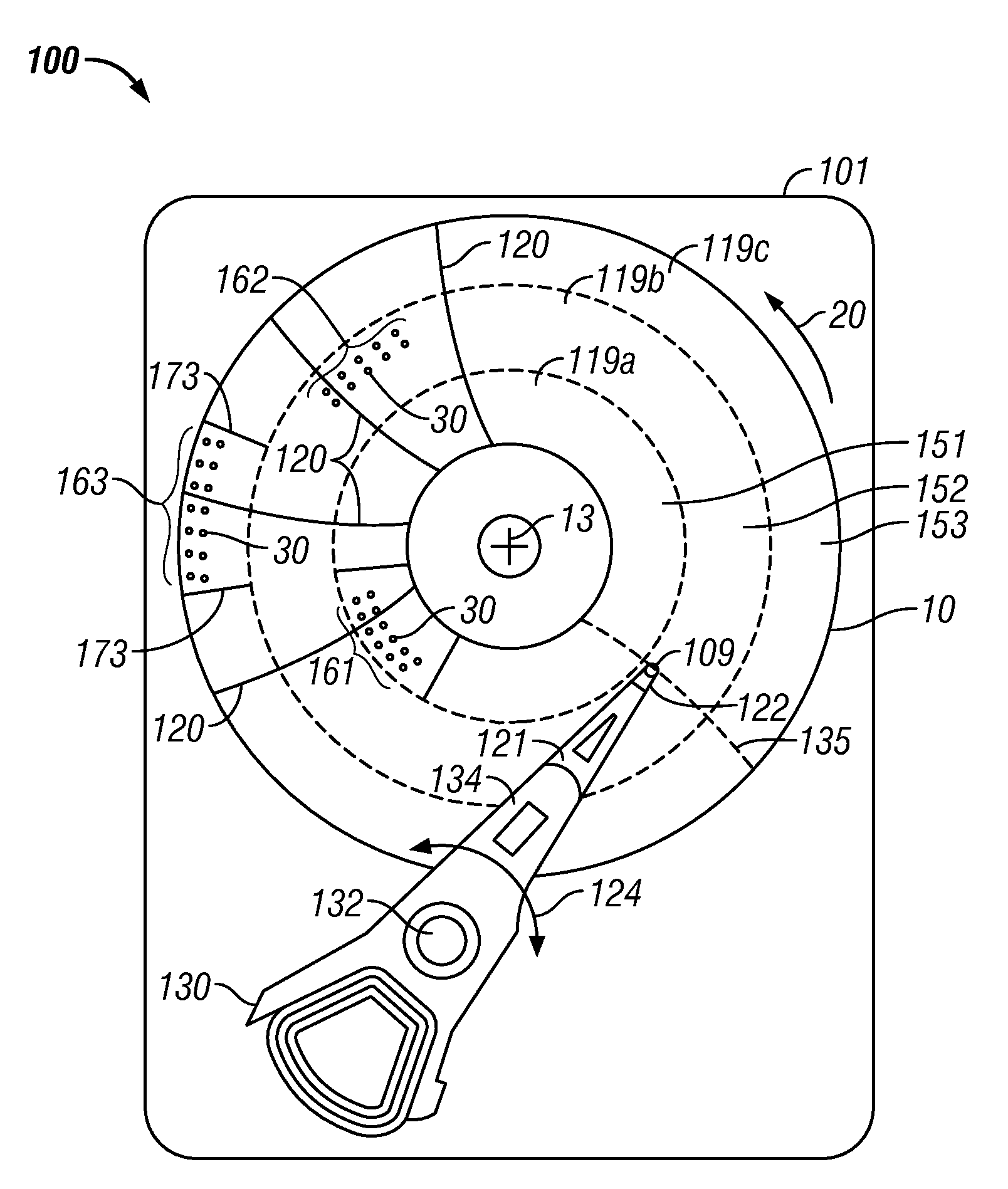 Patterned media magnetic recording disk drive with write clock phase adjustment for write head track misregistration