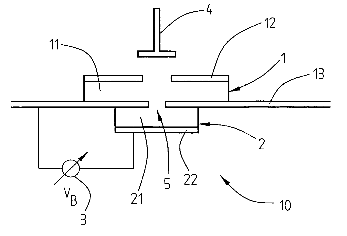 Tunable ferroelectric resonator arrangement