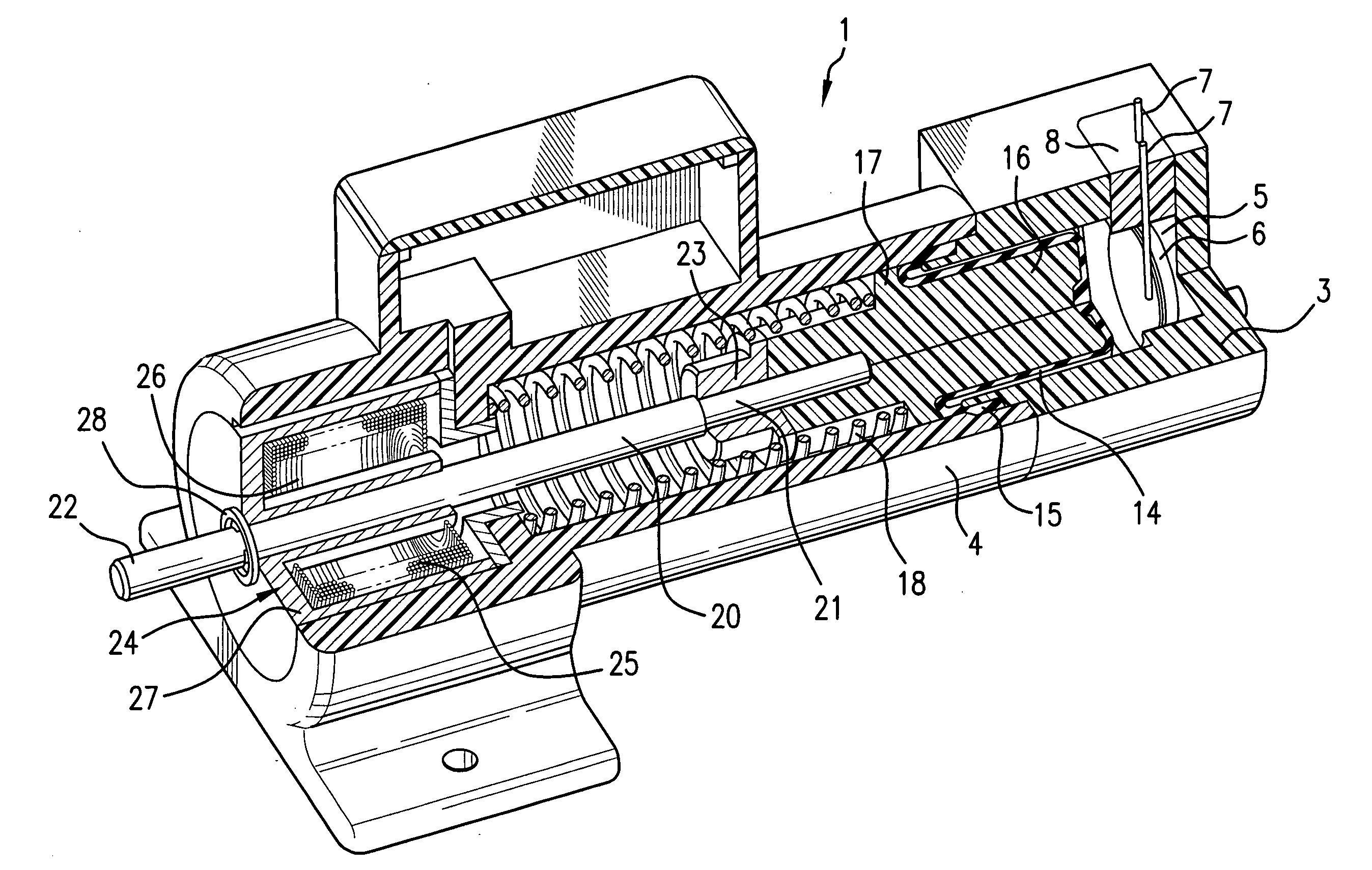 Thermo-magnetic actuator