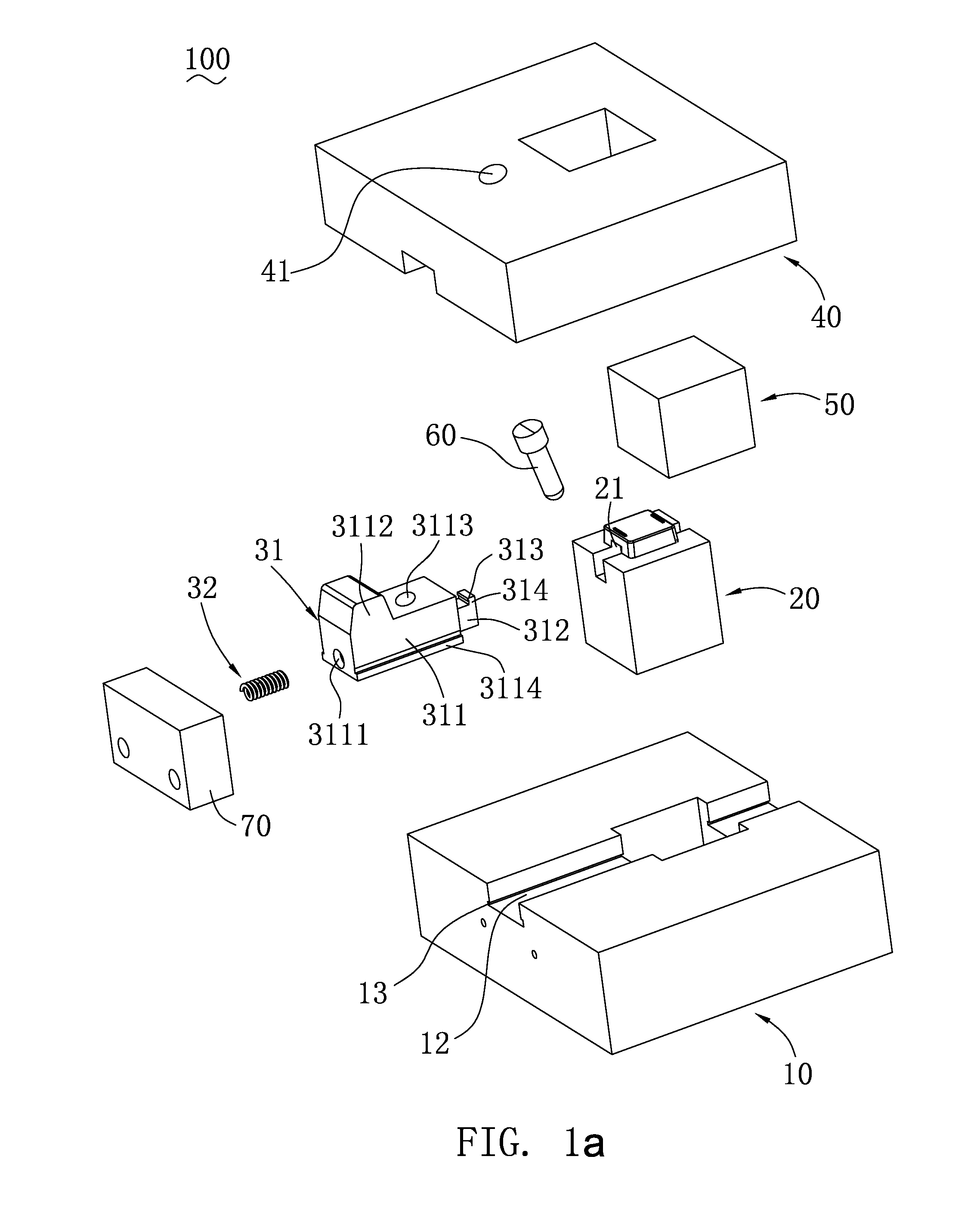 Mould having core-pulling mechanism