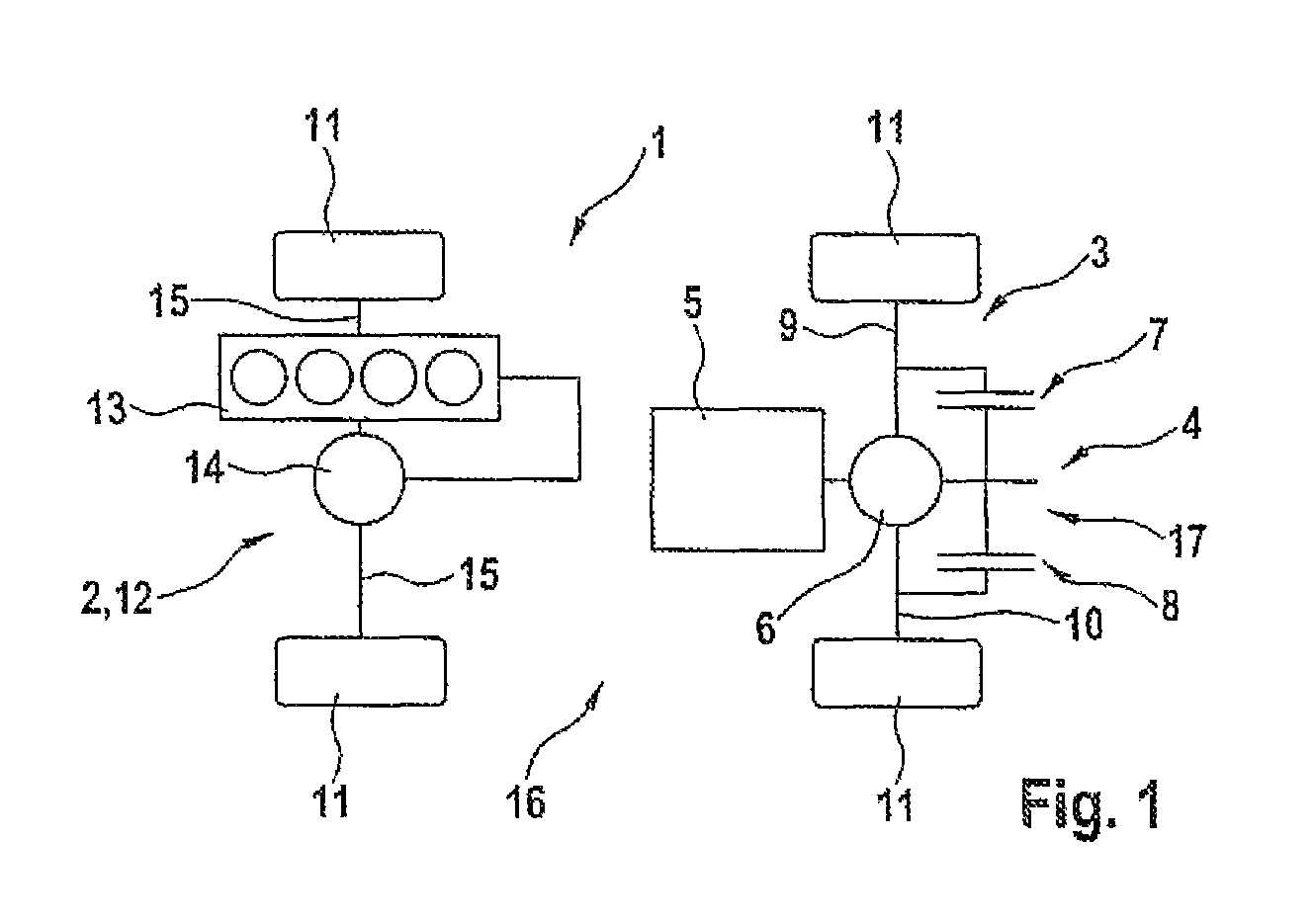 Axle drive device for an axle of a motor vehicle, as well as motor vehicle