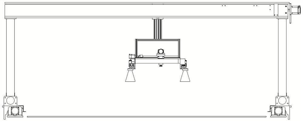 Steel member laser rust removal device