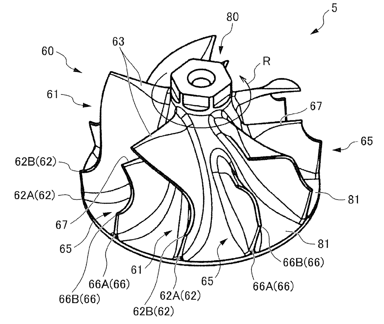 Turbine impeller