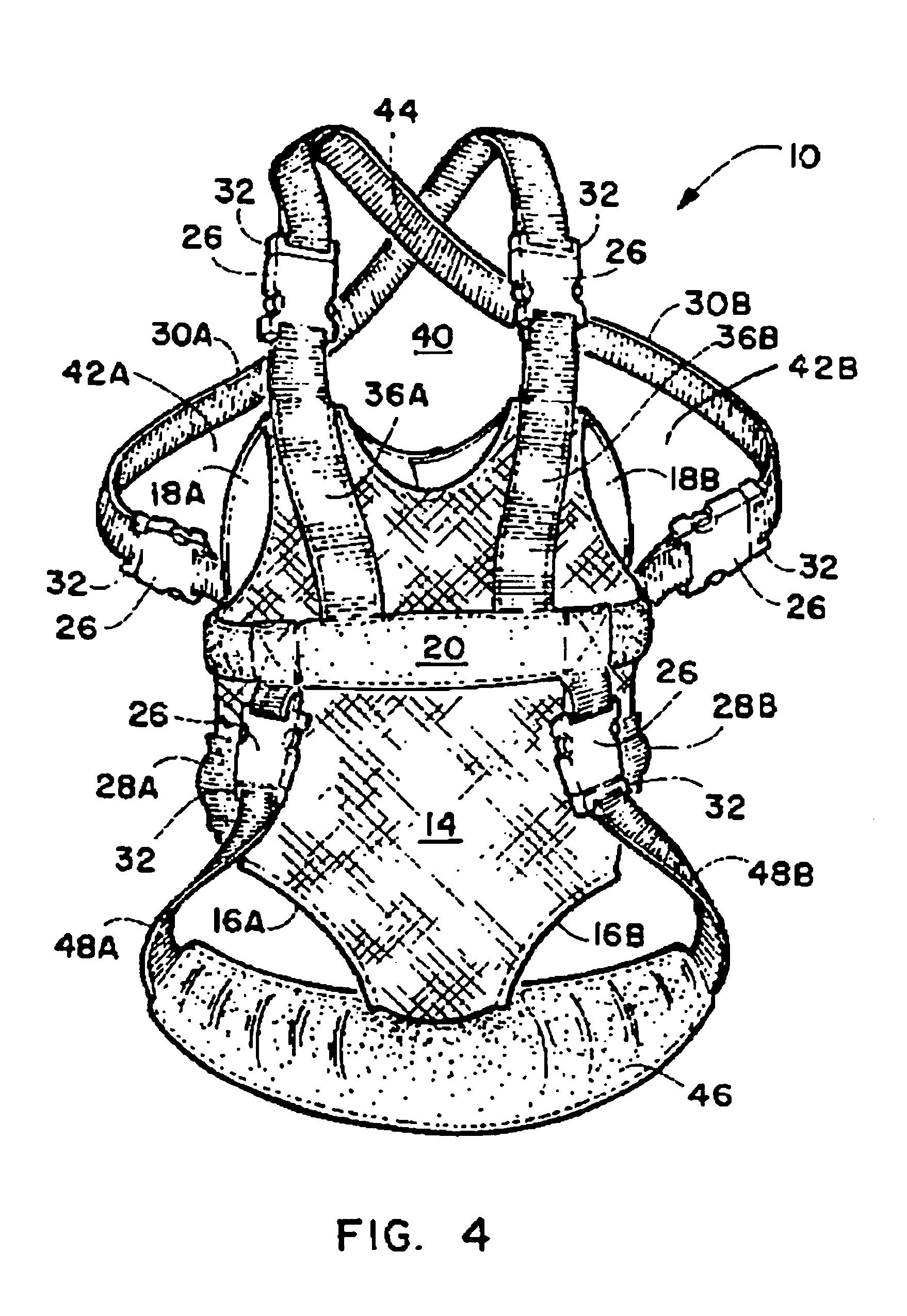 Infant walking trainer and carrier garment