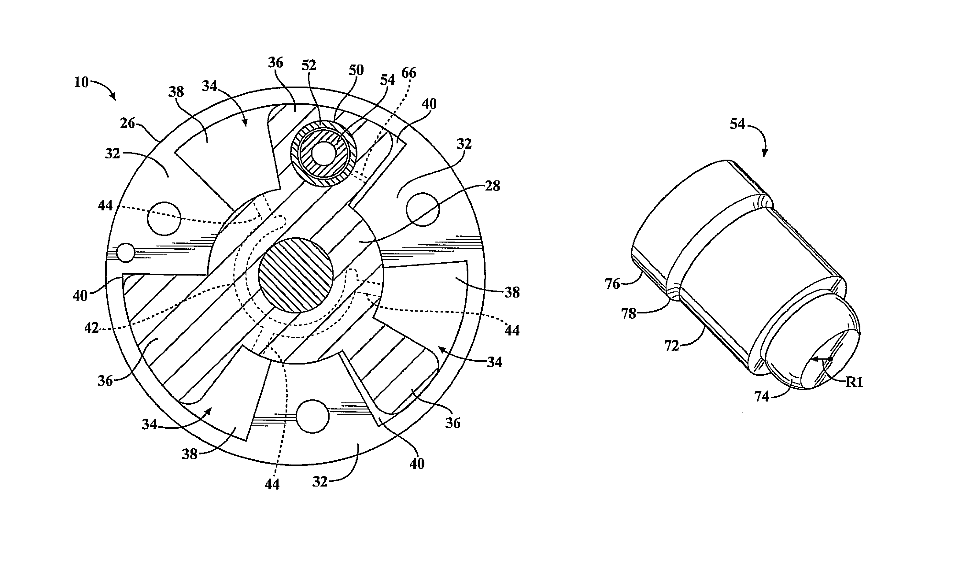 Lock pin for variable valve timing mechanism