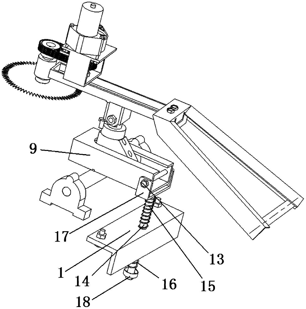 A multi-degree-of-freedom cutting mechanism