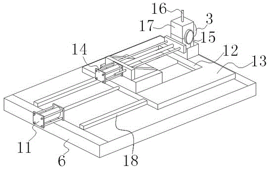 Full automatic malleable cast iron pipe fitting flat head machine and processing method thereof