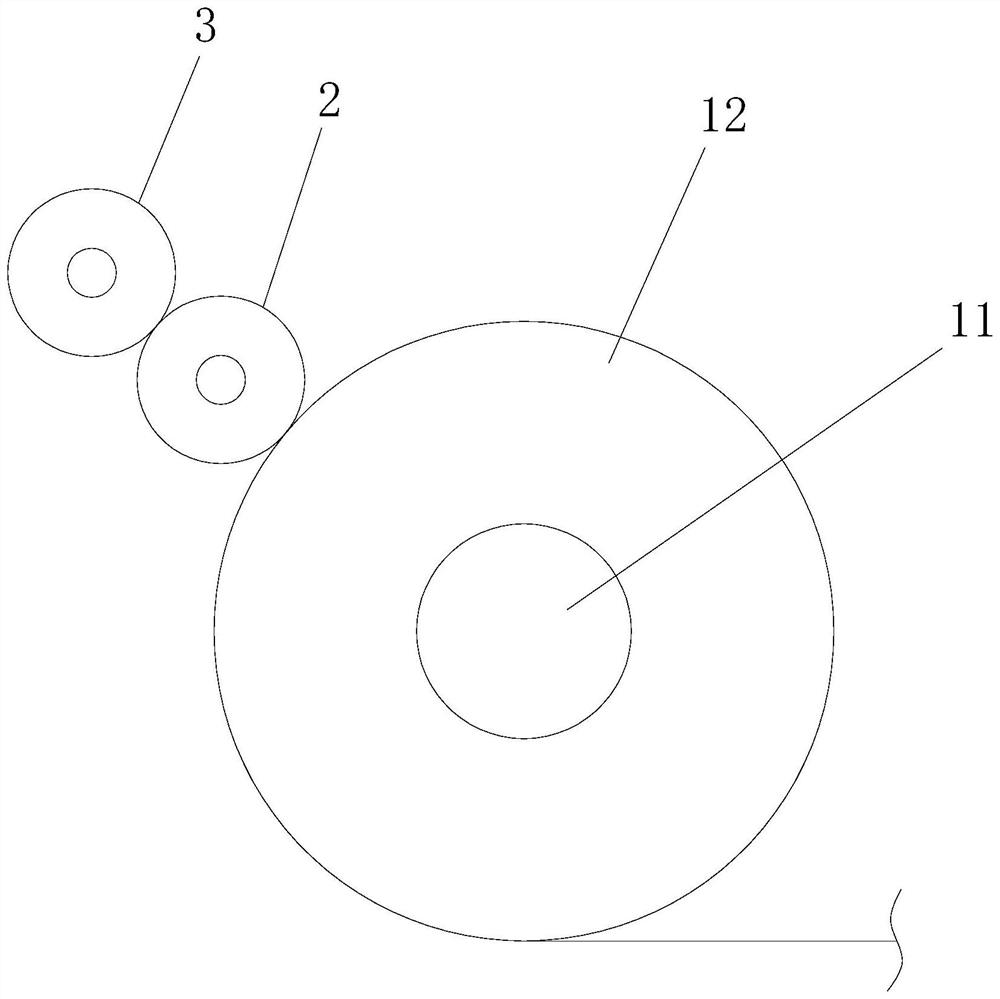 Thin film single-face cleaning mechanism