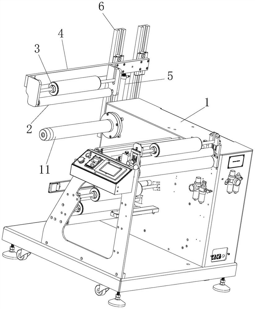 Thin film single-face cleaning mechanism