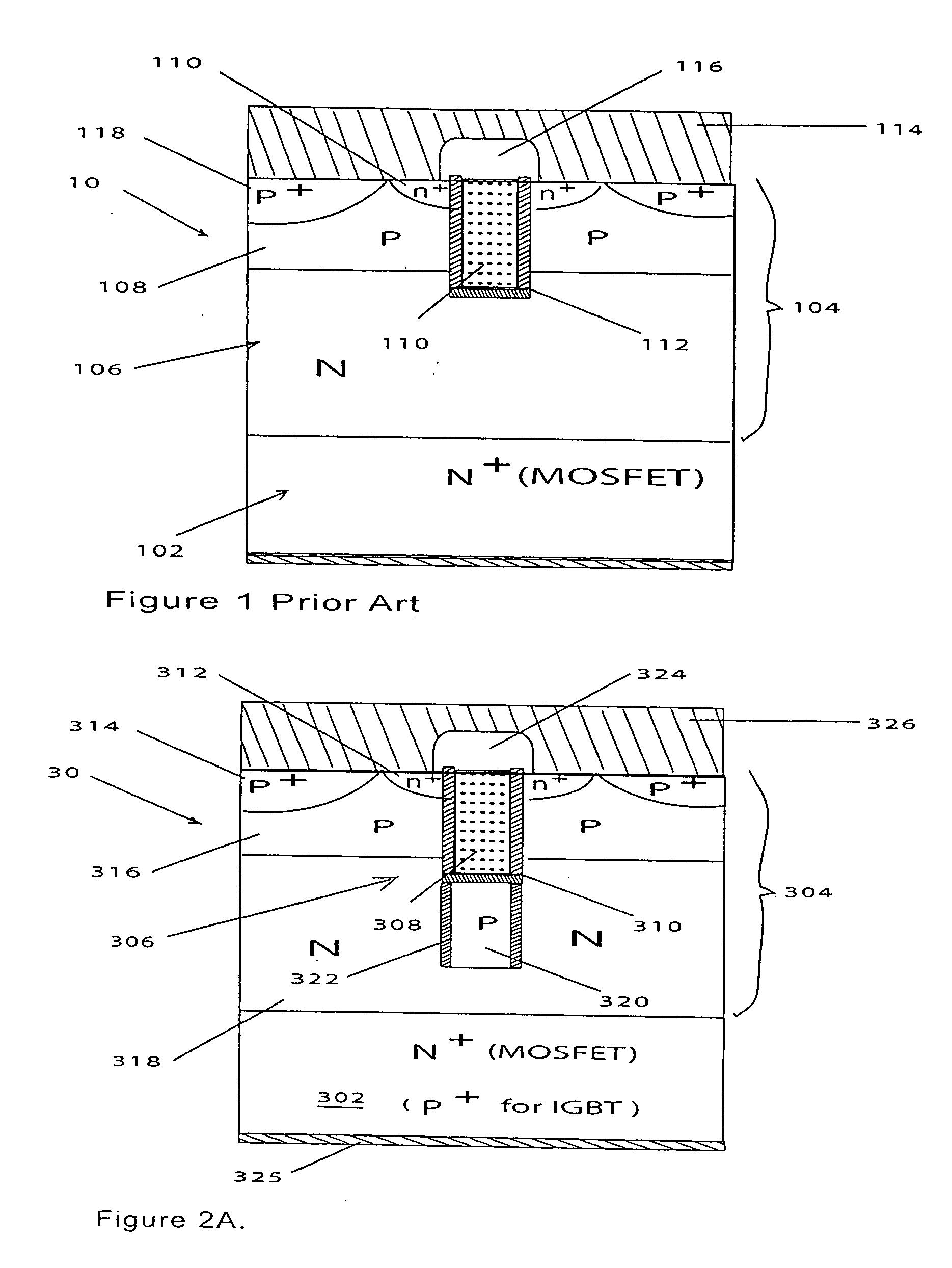 Semiconductor device containing dielectrically isolated PN junction for enhanced breakdown characteristics