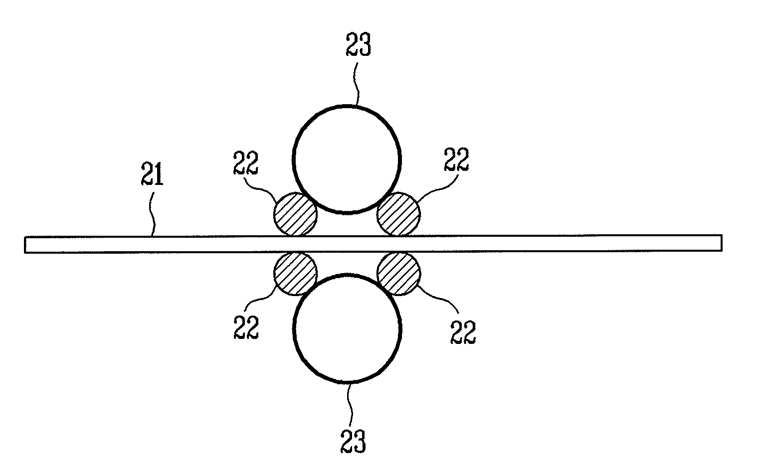 Method of cleaning flexible substrate