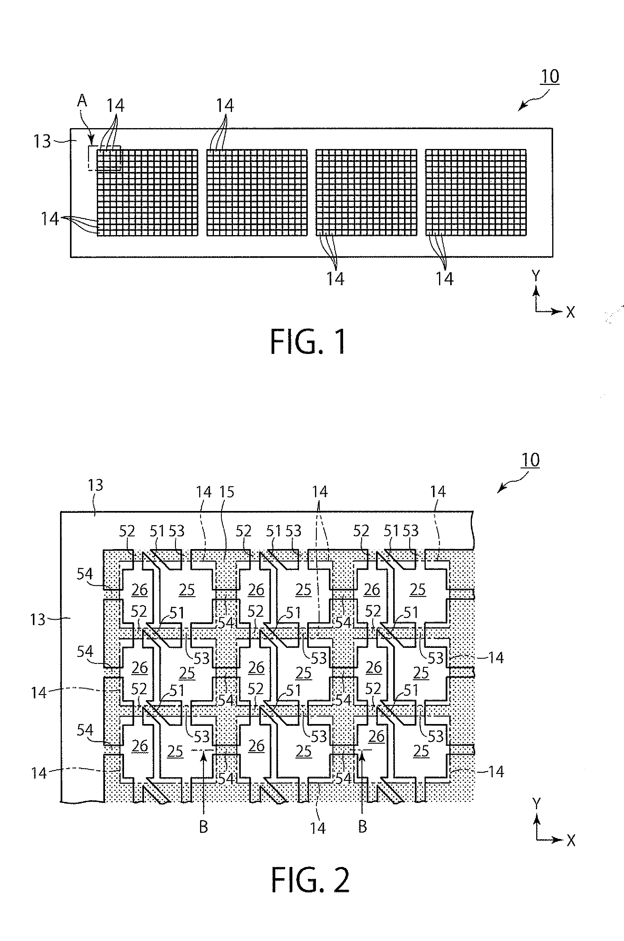 Lead frame for mounting LED elements, lead frame with resin, method for manufacturing semiconductor devices, and lead frame for mounting semiconductor elements