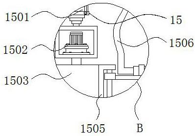 Double-sided detection equipment with turnover structure for computer mainboard processing