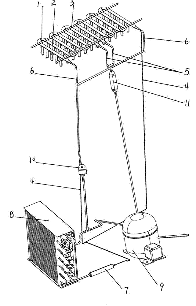 Structure-improved ice-making evaporator