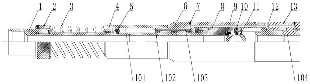 Span-type oil testing and re-fracturing tool system