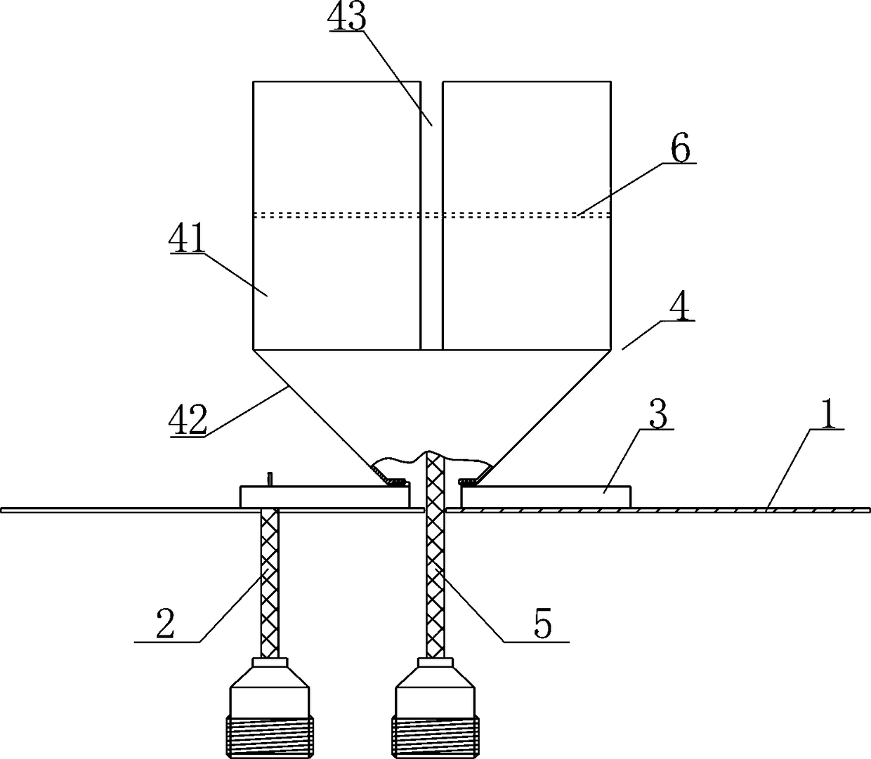 Integrated Dual Polarized Ceiling Antenna