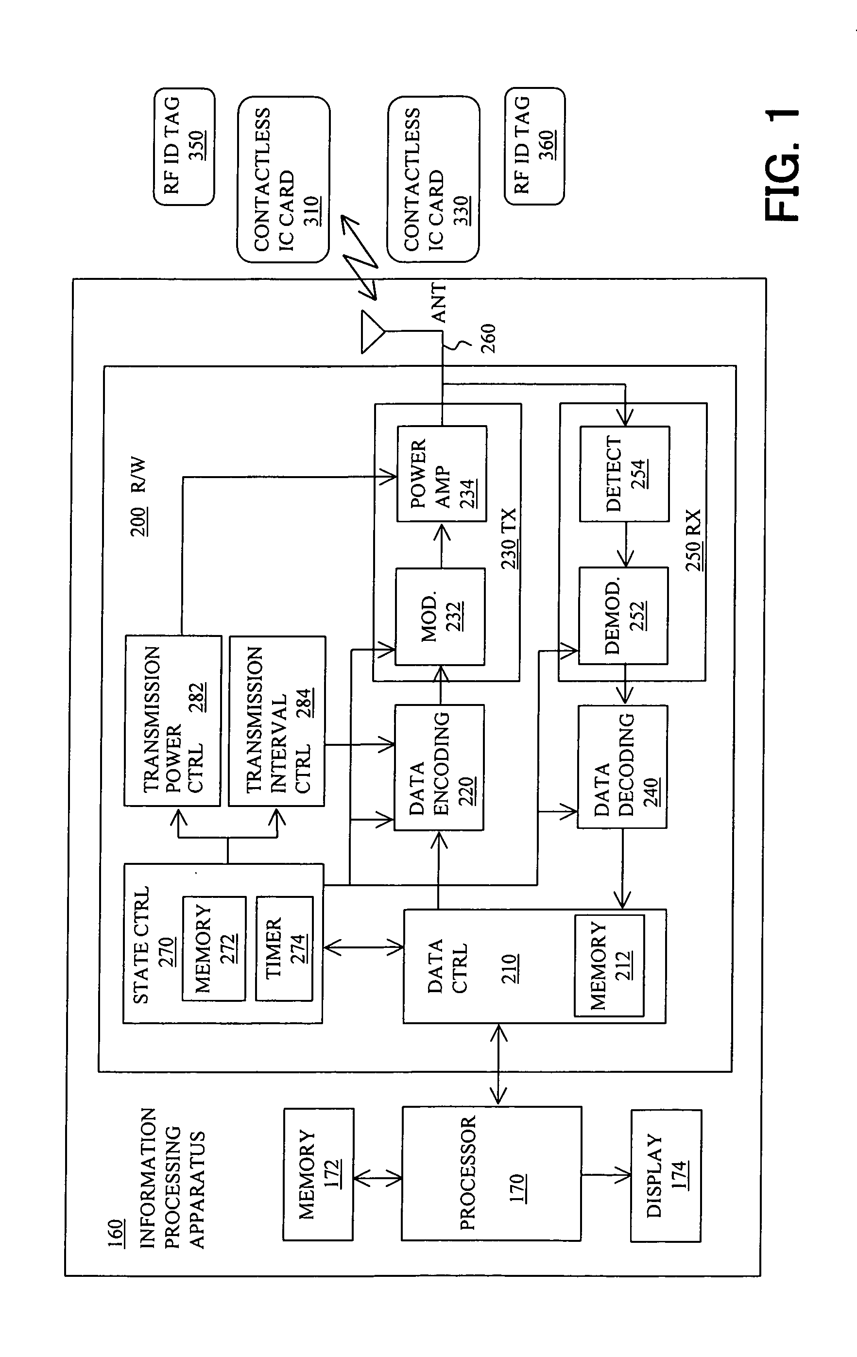 Information processing apparatus for receiving predetermined information, and program product and method therefor