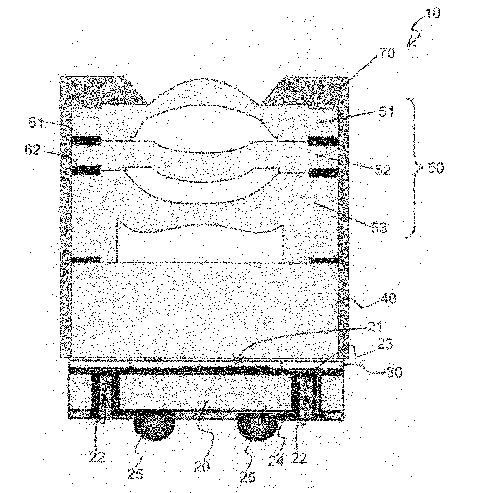 Optical element wafer and method for manufacturing optical element wafer, optical element, optical element module, electronic element wafer module, electronic element module, and electronic information device
