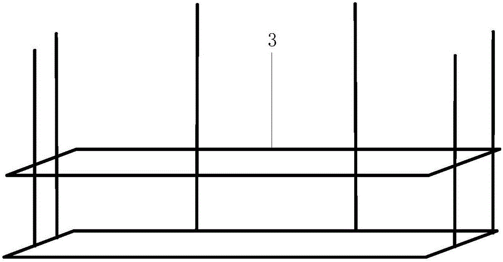 Construction layout method for bearing pad stone