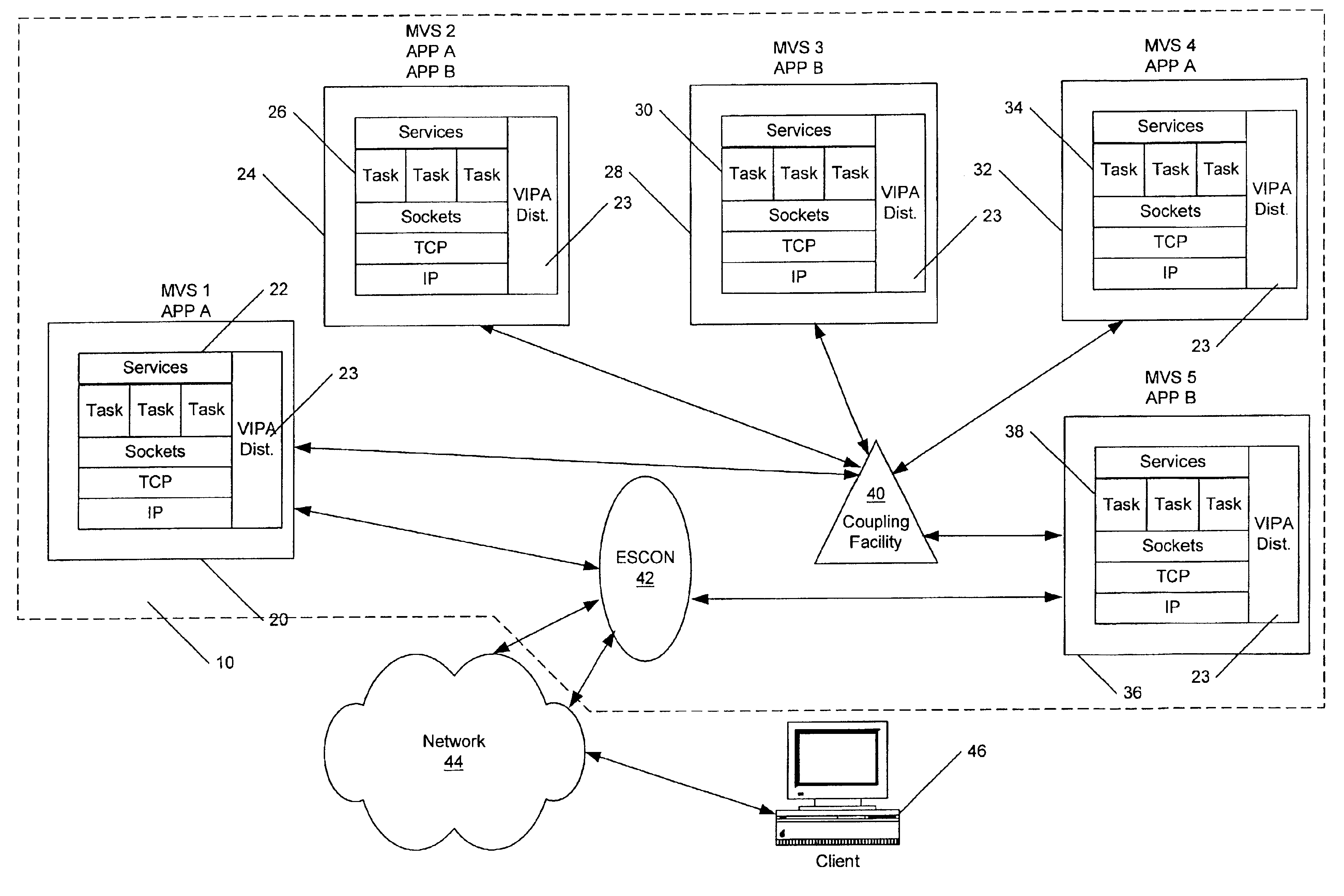 Methods, systems and computer program products for failure recovery for routed virtual internet protocol addresses