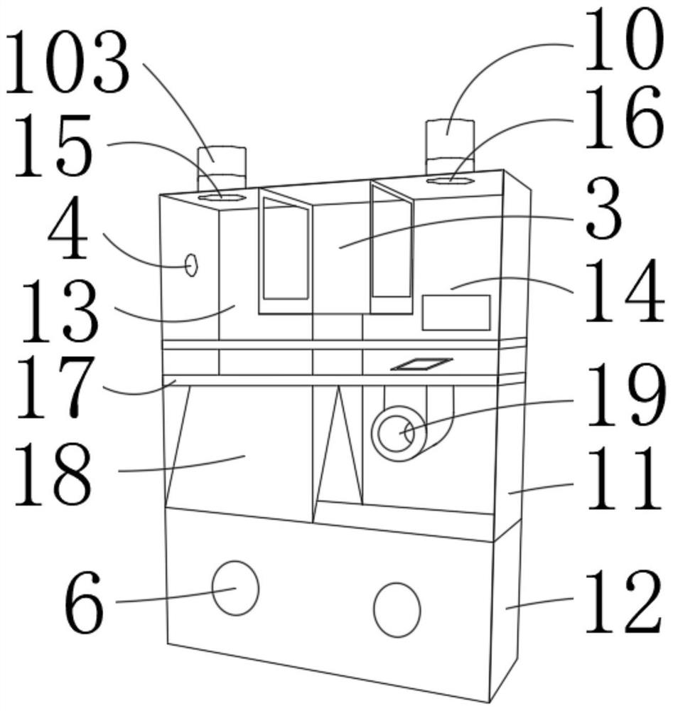 Air conditioning system with bionic negative oxygen ion assembly