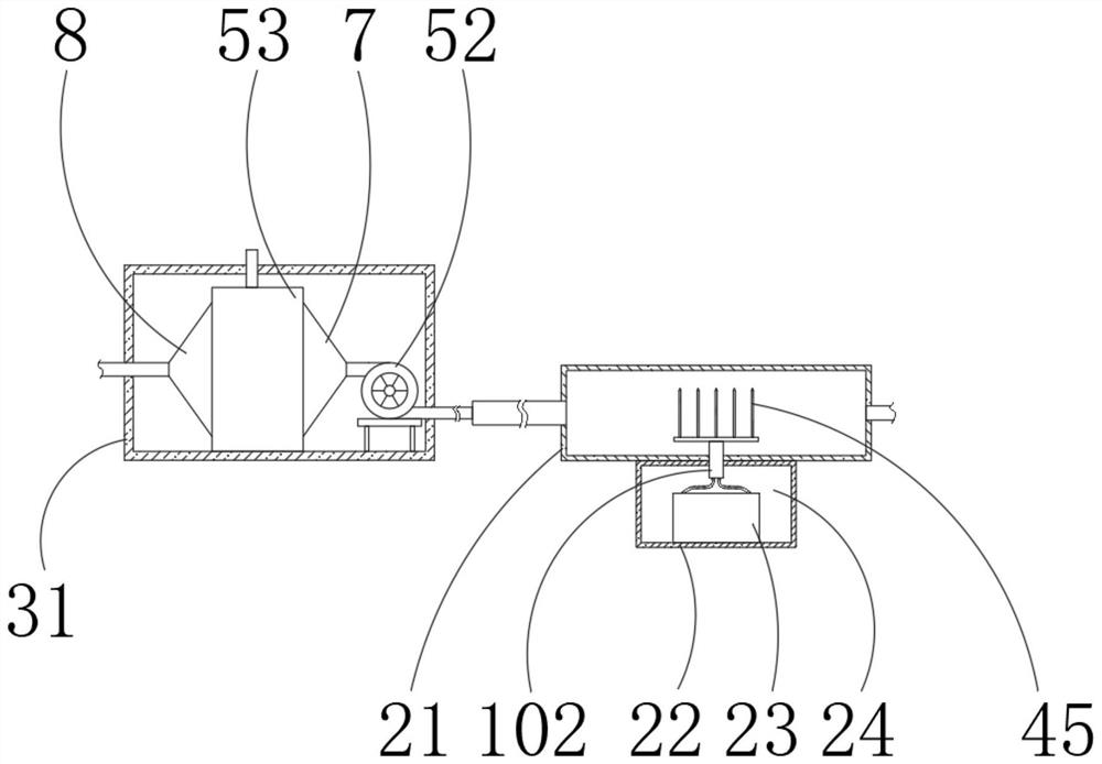 Air conditioning system with bionic negative oxygen ion assembly