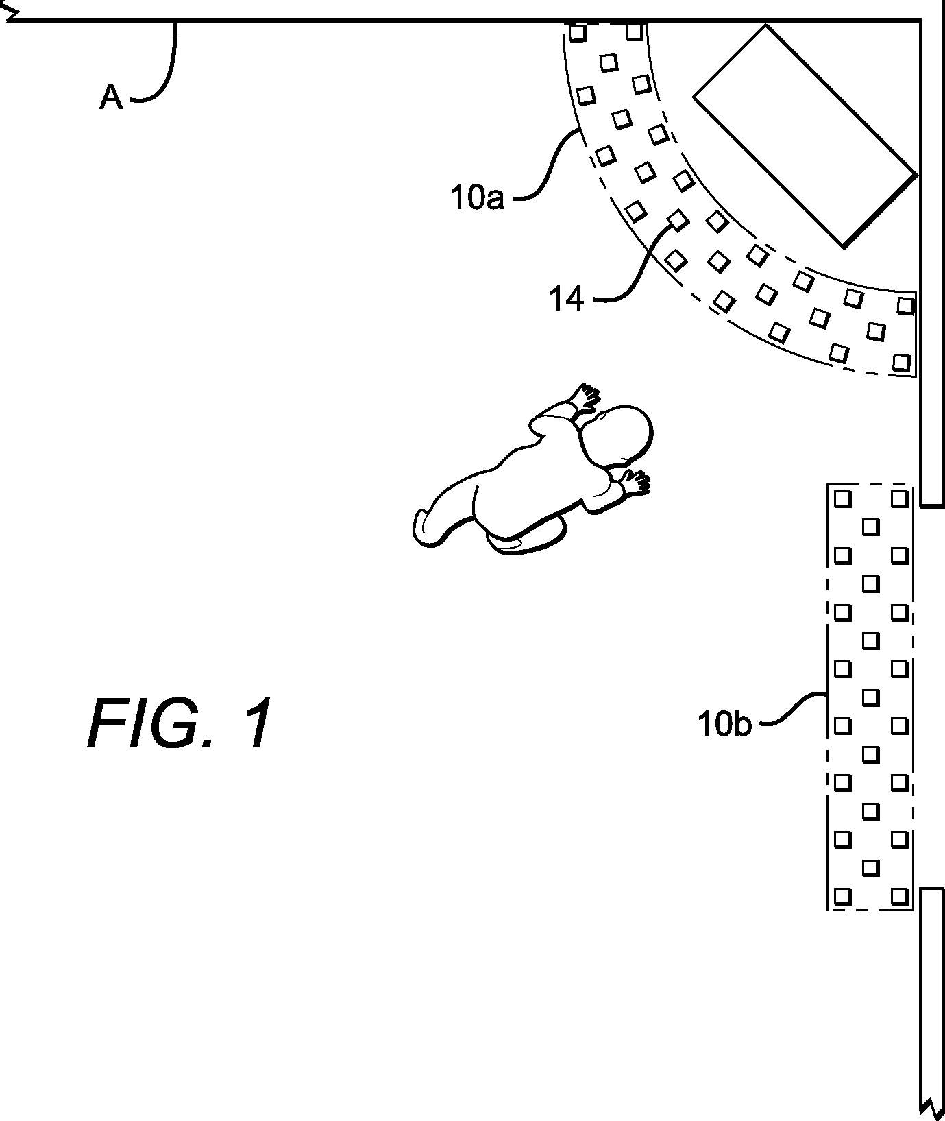Method for limiting the movement of an infant in a particular direction