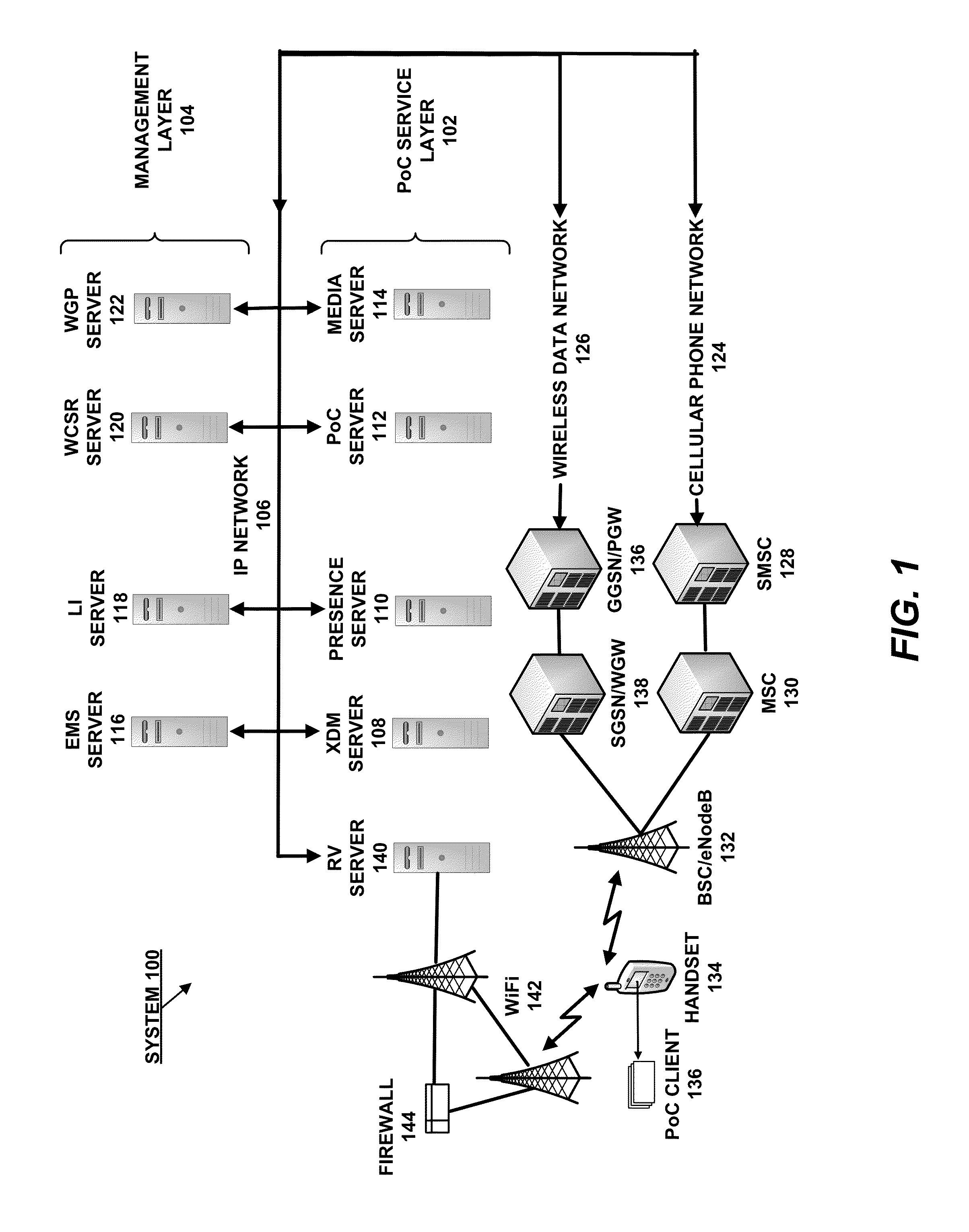Method and framework to detect service users in an insufficient wireless radio coverage network and to improve a service delivery experience by guaranteed presence