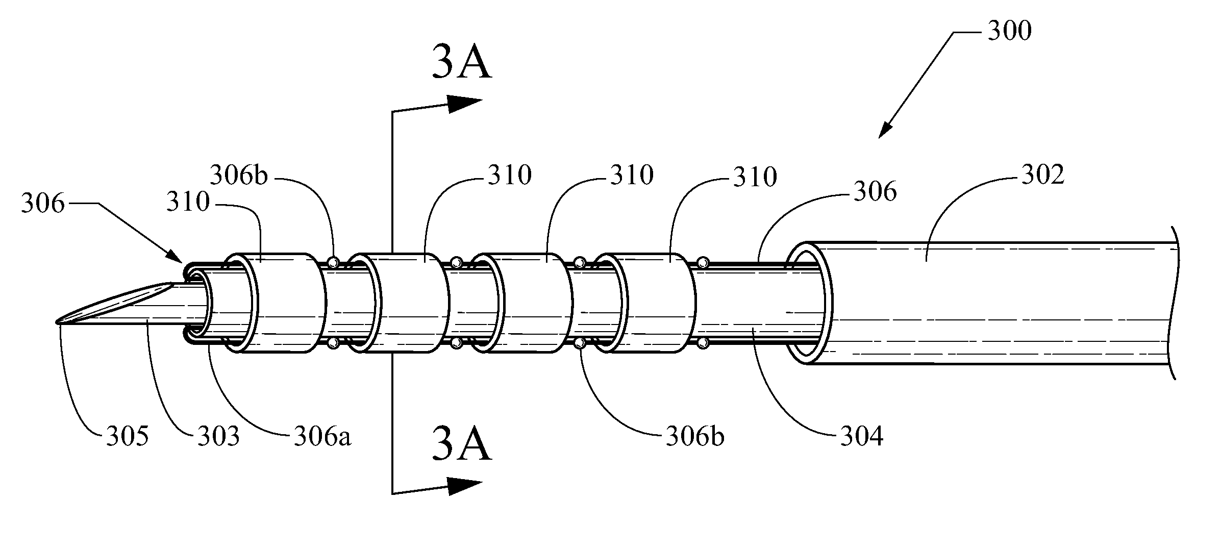 Fiducial deployment needle system