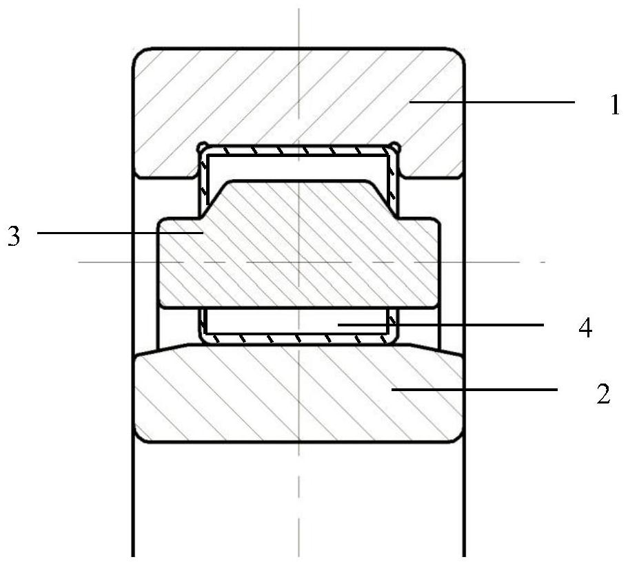 Self-lubricating roller bearing and machining method