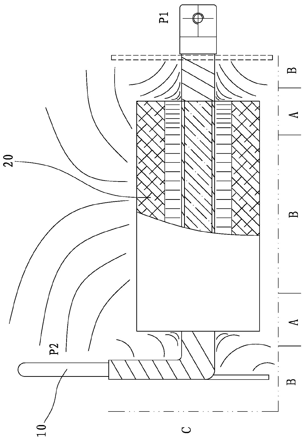 The Method of Equalizing the Field Strength Inside the Medium-Voltage Transformer