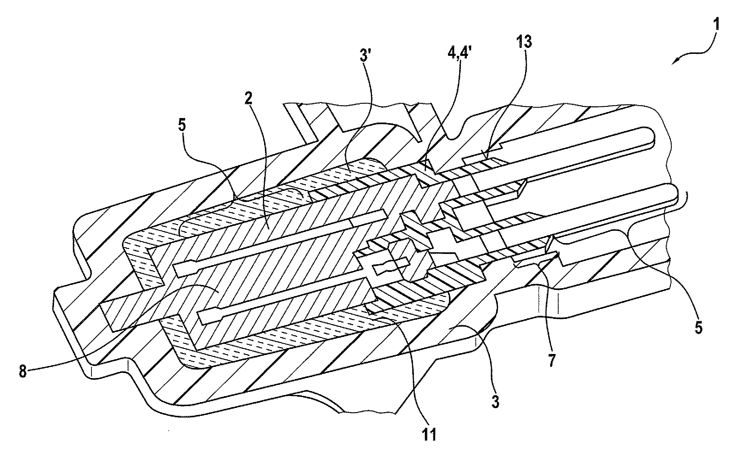 Connecting element and method for manufacturing a connecting element