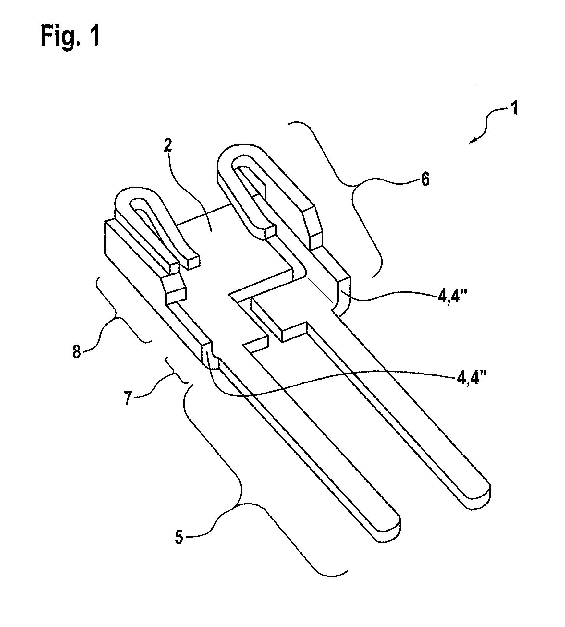 Connecting element and method for manufacturing a connecting element