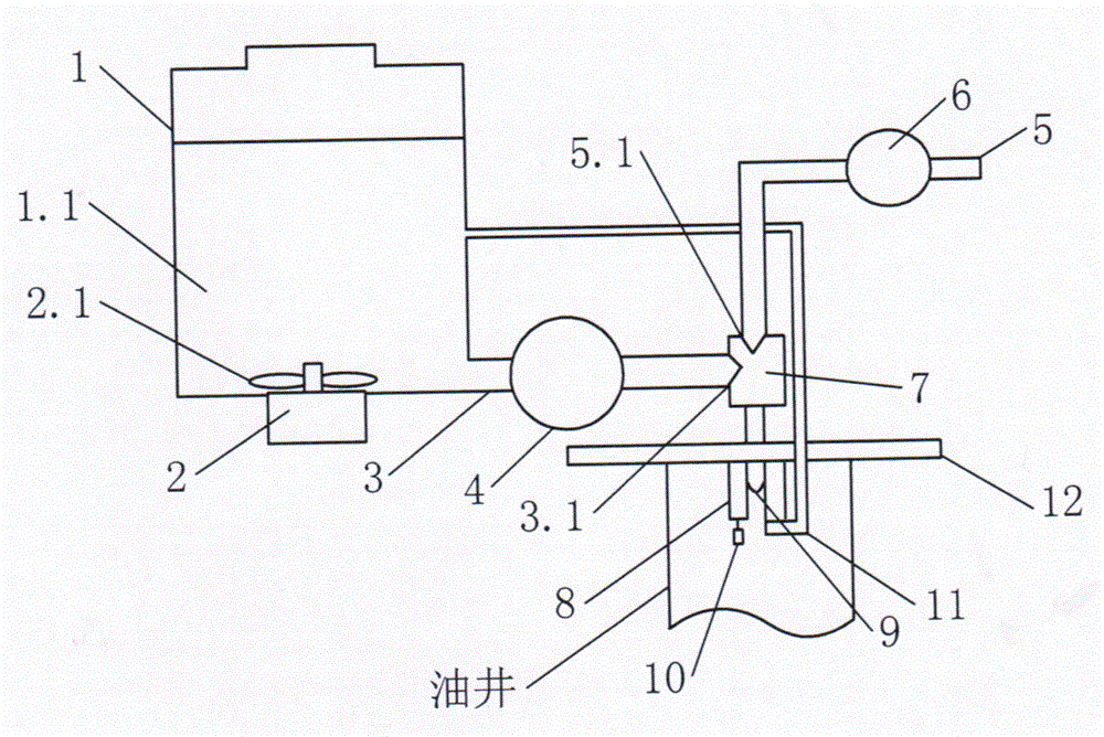 Method for generating combustion resonance steam from emulsified crude oil for heating oil wells