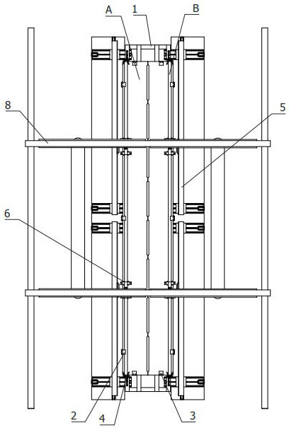 Bias-rail type girder automatic welding equipment