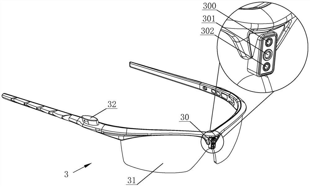 Accurate positioning people searching device based on augmented reality technology