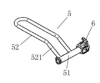 Vehicle-mounted bicycle all-around fixing bracket