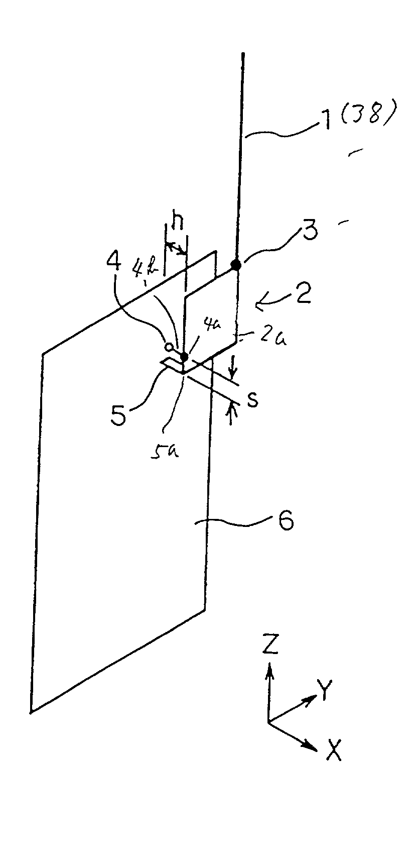 Antenna apparatus and a portable wireless communication apparatus