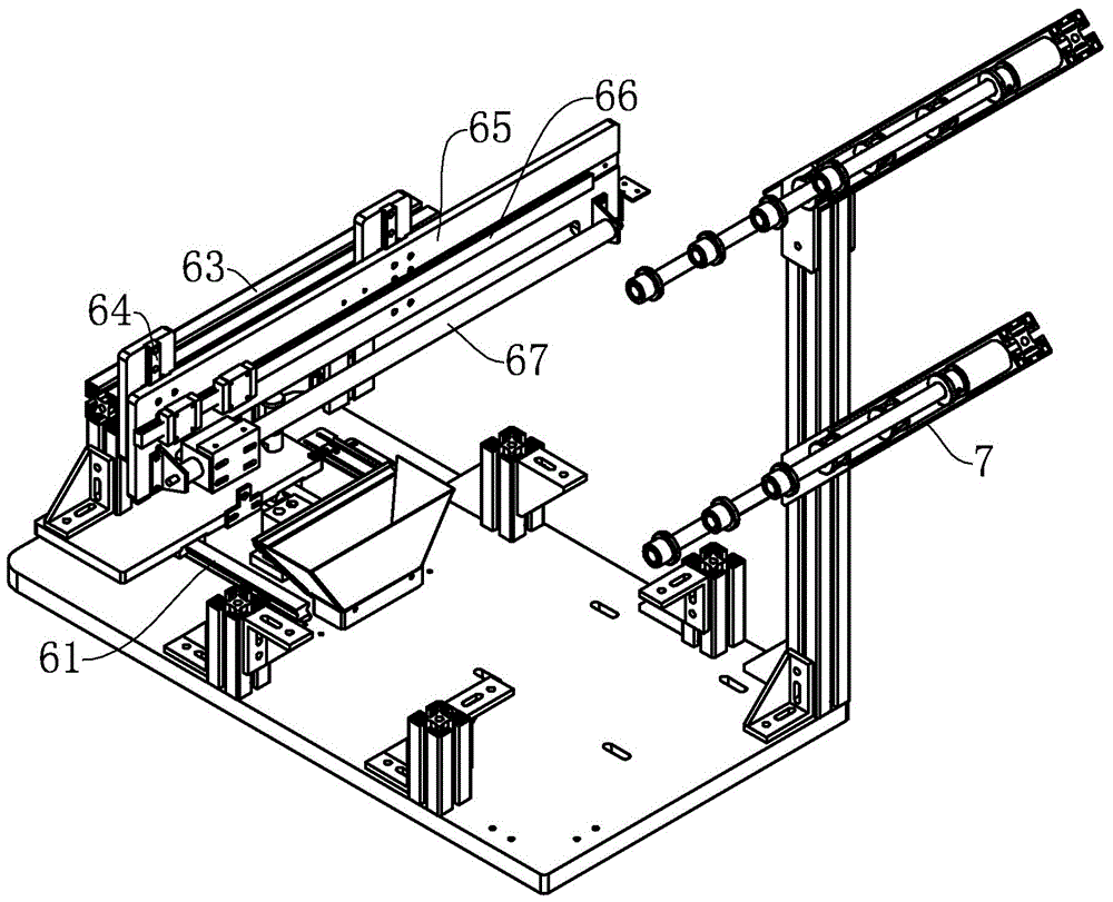 Feeding mechanism of braided band sewing machine