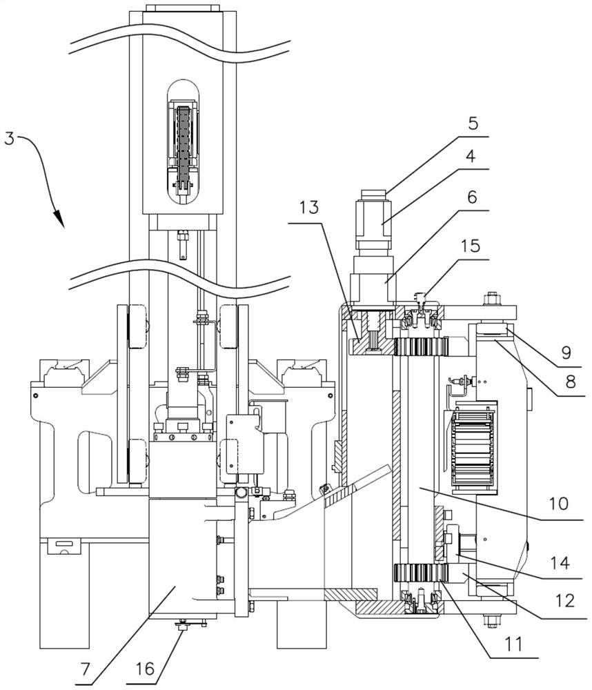 Safety type electro-hydraulic fork head device and three-way forklift