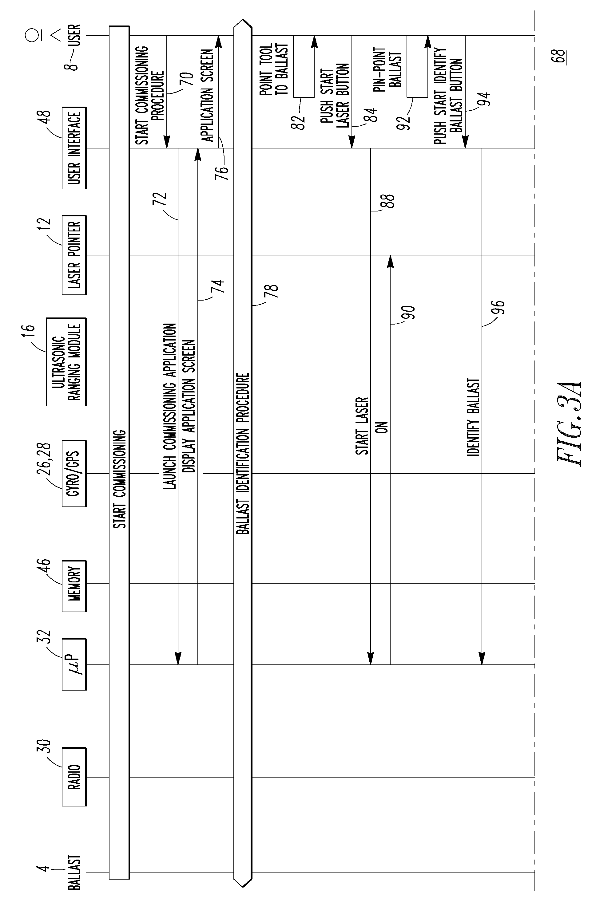 Commissioning tool, commissioning system and method of commissioning a number of wireless nodes