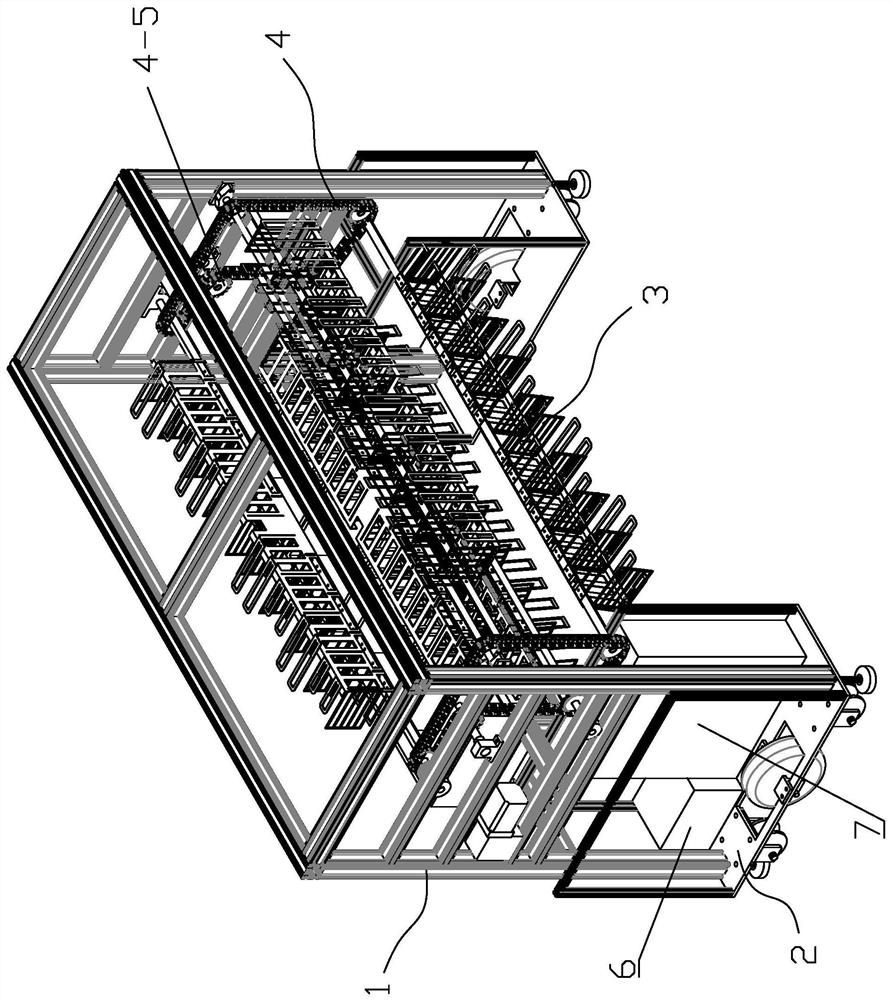 Rotary driving type full-automatic harvesting vehicle for hydroponic leaf vegetables