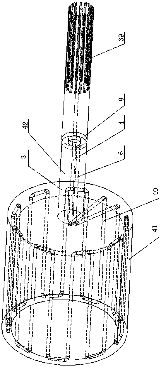 Solar heat absorber capable of being driven to rotate and translate through wind power and working method thereof