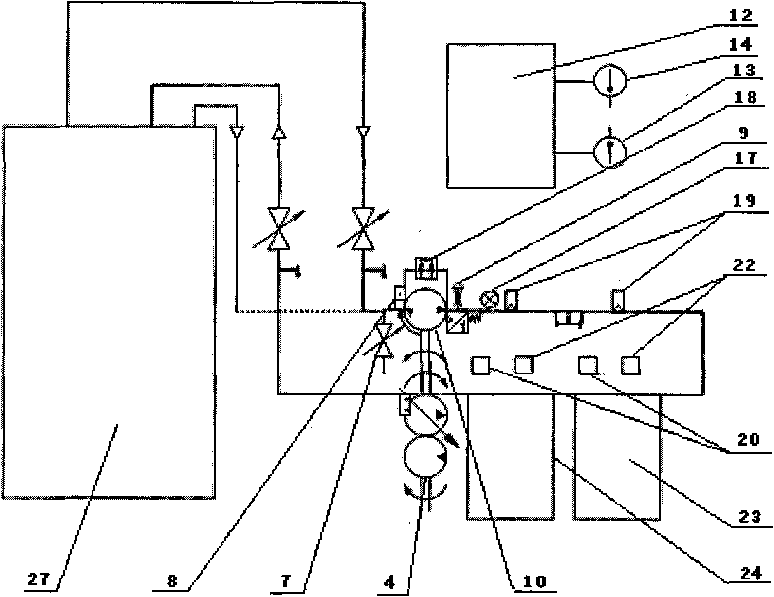 On-line oil filter device of on-load tap-changer