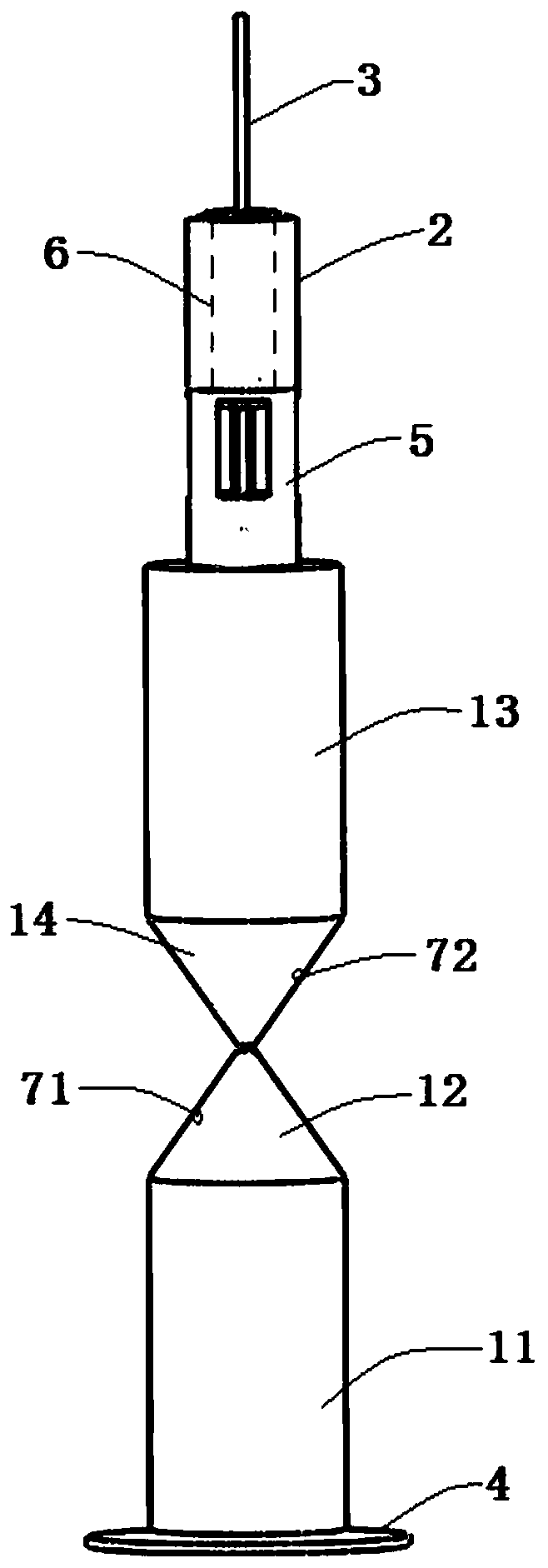 Double-frequency ultra-broadband omni-directional antenna